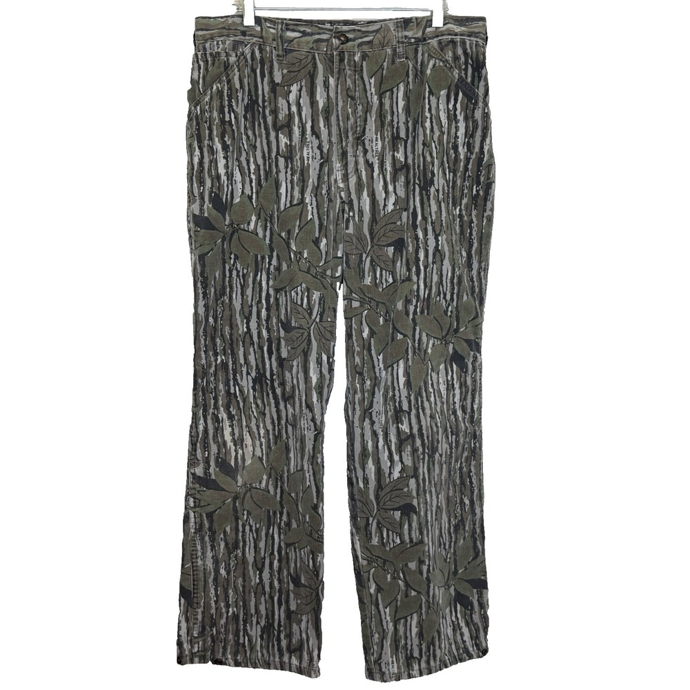 Vintage Duxbak Hunting Pants Mens 36 Realtree Camo Thinsulate‎ Insulated Outdoor
